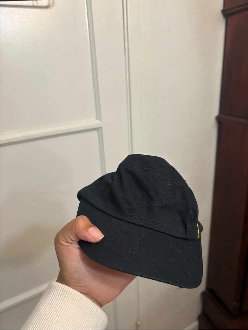 2000s puma  Scuderia Ferrari F1 team cap features a prominent embroidered shield
